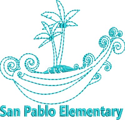 San Pablo EMB Lined One Color