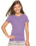 Girls' Fine Jersey Longer Length T-Shirt