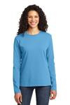 Ladies Long Sleeve Core Cotton Tee