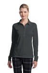 NIKE Ladies Long Sleeve Dri FIT Stretch Tech Polo