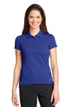 NIKE Ladies Dri FIT Solid Icon Pique Modern Fit Polo