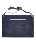 Unisex Domain Contrast Denim Waist Apron