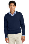 Brooks Brothers Washable Merino V Neck Sweater