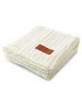 Cable Knit Sherpa Throw