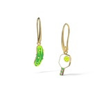 Pickle + Ball Earrings