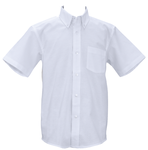 BOYS Button Down Short Sleeve Shirt Sizes Husky 10-20